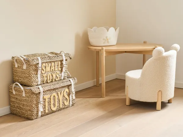 Kreslo detské Teddy Off White 7