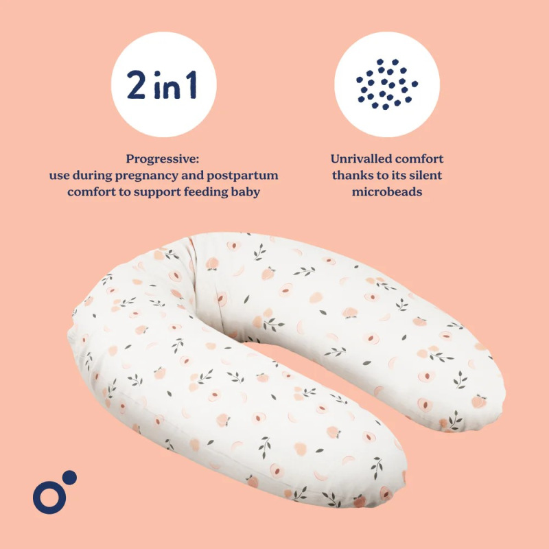 Buddy multifunkčný dojčiaci vankúš, PEACHES 2