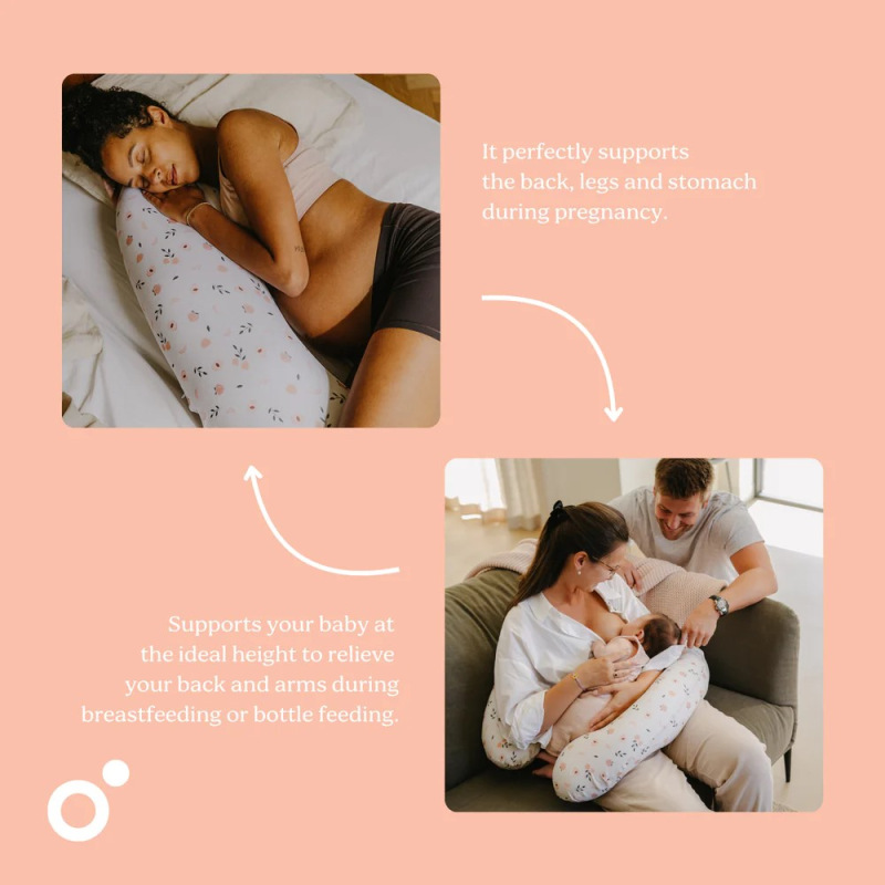 Buddy multifunkčný dojčiaci vankúš, PEACHES 3