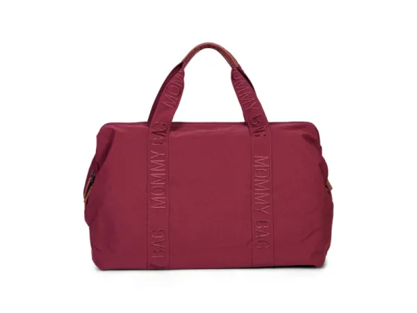 Prebaľovacia taška Mommy Bag Signature Urban Burgundy