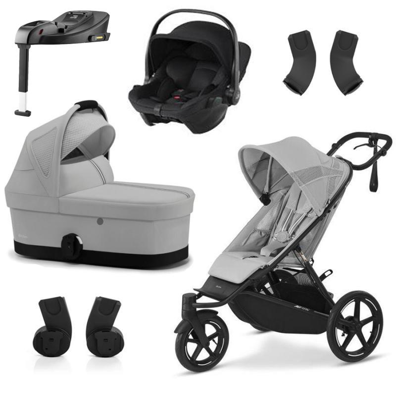 Cybex Avi Spin Fog Grey + autosedačka s bázou ako Darček