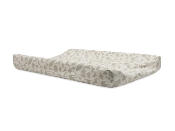 Poťah na prebaľovaciu podložku 50x70cm Animals Nougat