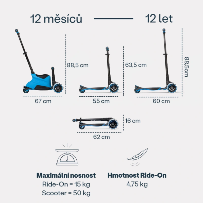 smarTrike Xtend Ride-on 2025 orange 12