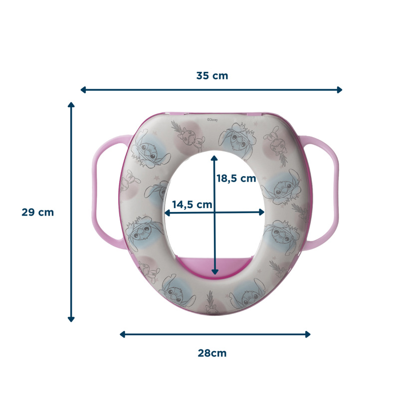 Mäkký adaptér na WC, LILO & STITCH 2