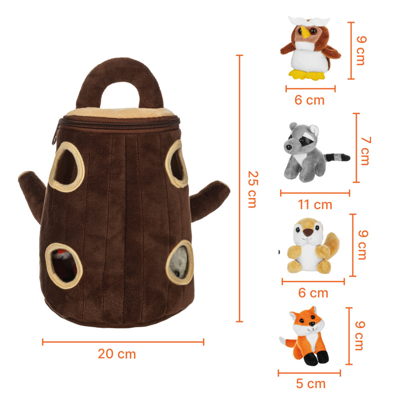 Plyšový set hračiek, Forest 1