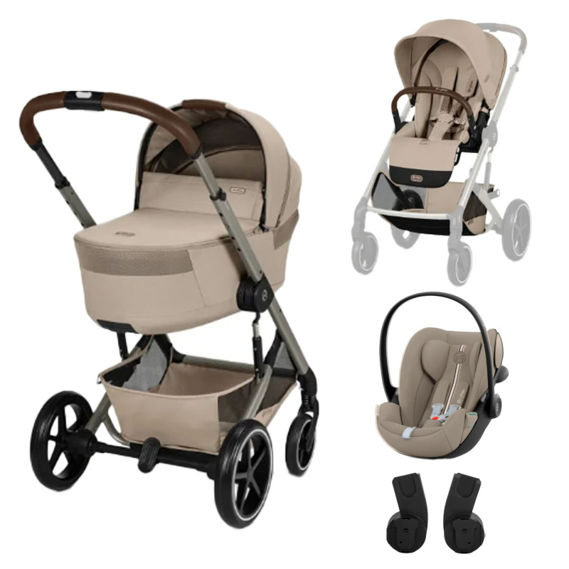 CYBEX Balios S Lux 2026 Set S Fold Cot – Beige