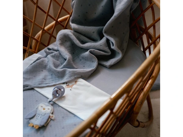 Plienka zavinovacia vzor 120x120 cm Pure Denim Blue 3