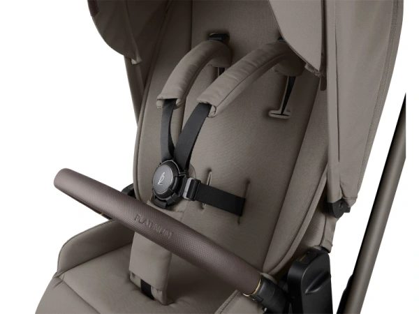 KikkaBoo Kočík 2v1 Goya Platinum MOCCA 14