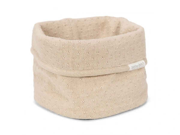 Košík pletený malý Pure Soft Beige