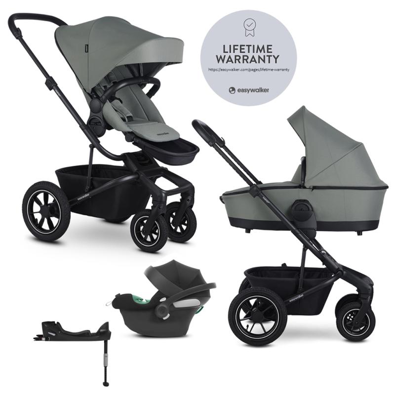 EASYWALKERHarvey⁵ 2v1 Agave Green LITE AIR + CYBEX Aton B2 i-Size + základňa