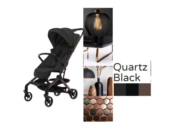 Kočík do lietadla Zopa Jet 2026, Special edition | Quartz Black 1