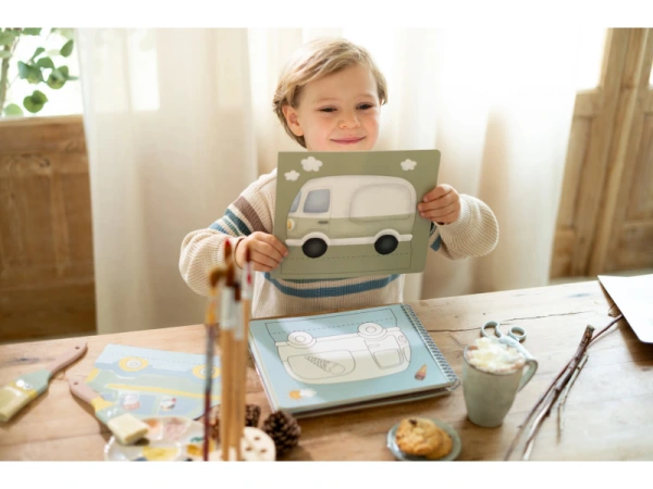 Kniha s vystrihovacími autami Jim 6