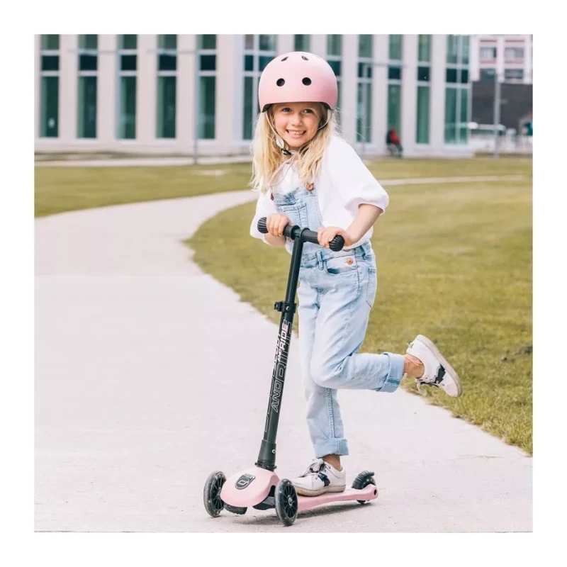 Bezpečná Detská prilba Scoot & Ride S-M Rose 1