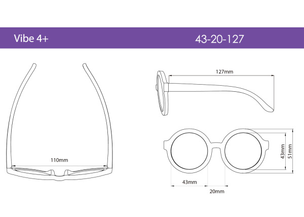 Sluneční brýle Vibe 4+, Matte Mint 1