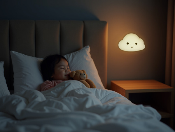 Silikónové nástenné nočné svetlo, Cloud 9