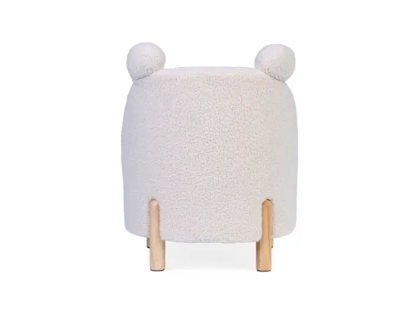 Kreslo detské Teddy Off White 3