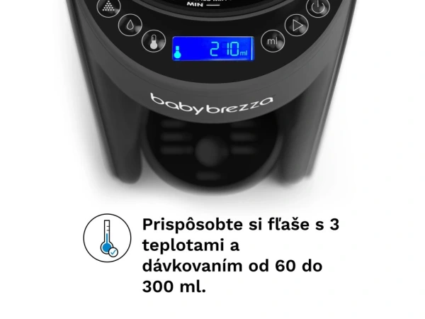 Baby Brezza Formula Pro Advanced Charcoal - prístroj na prípravu dojčenského mlieka 2