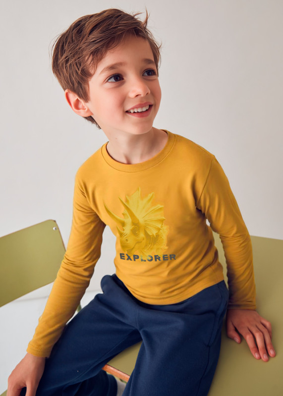 Mayoral Tričko Mustard 3
