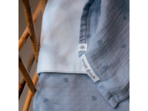 Plienka zavinovacia vzor 120x120 cm Pure Denim Blue 2