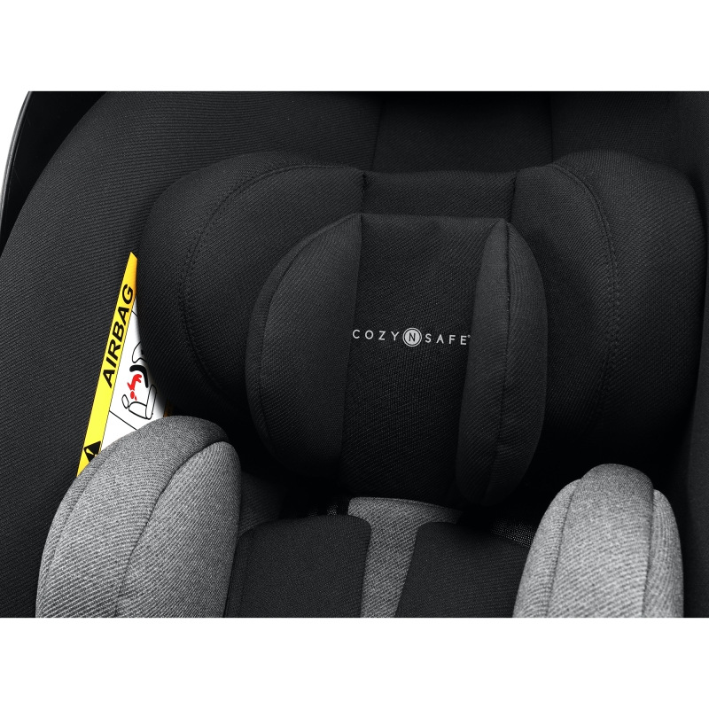 Cozy N Safe AVALON i-Size 360° autosedačka vr. ISOFIX bázy, Black/Grey 2025 9