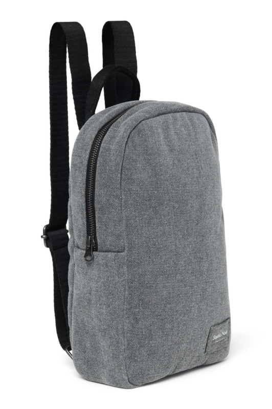 STUDIO NOOS - Denim Mini BACKPACK - batôžtek | Grey 2