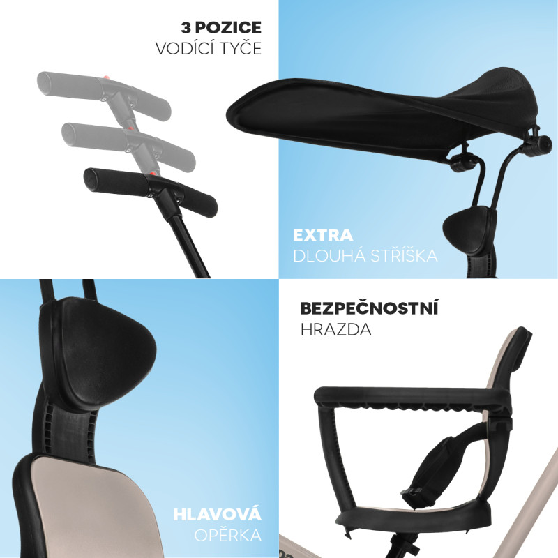 Trojkolka Razor Pro 6v1, Safari 1