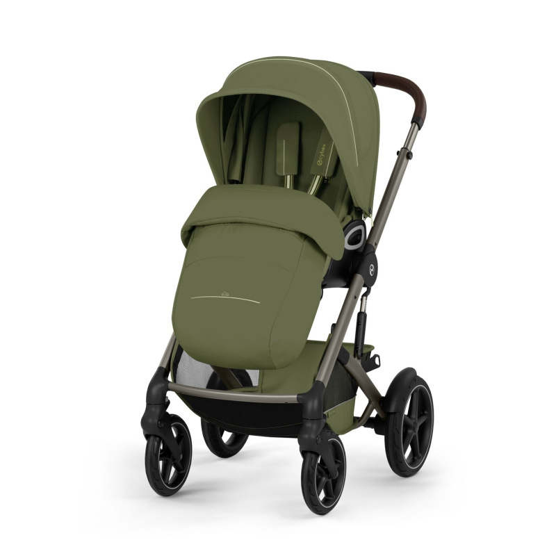 TALOS S LUX BLK 2026 + hlboká skladacia vanička - MOOS GREEN 5