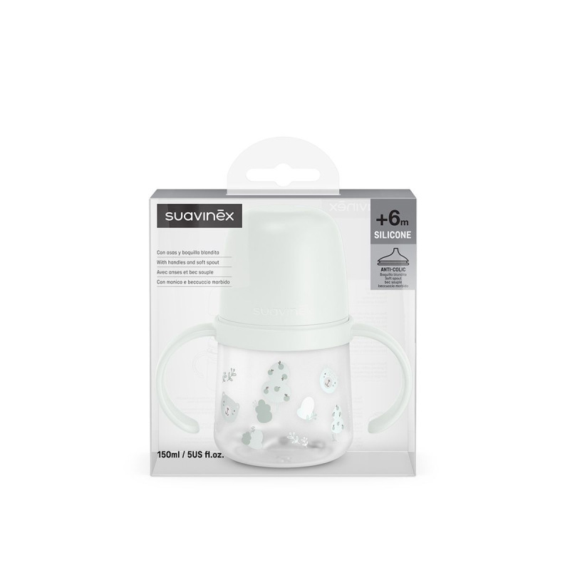SUAVINEX | PRVÁ fľaša WILD&FREE 150 ml - zelená 4