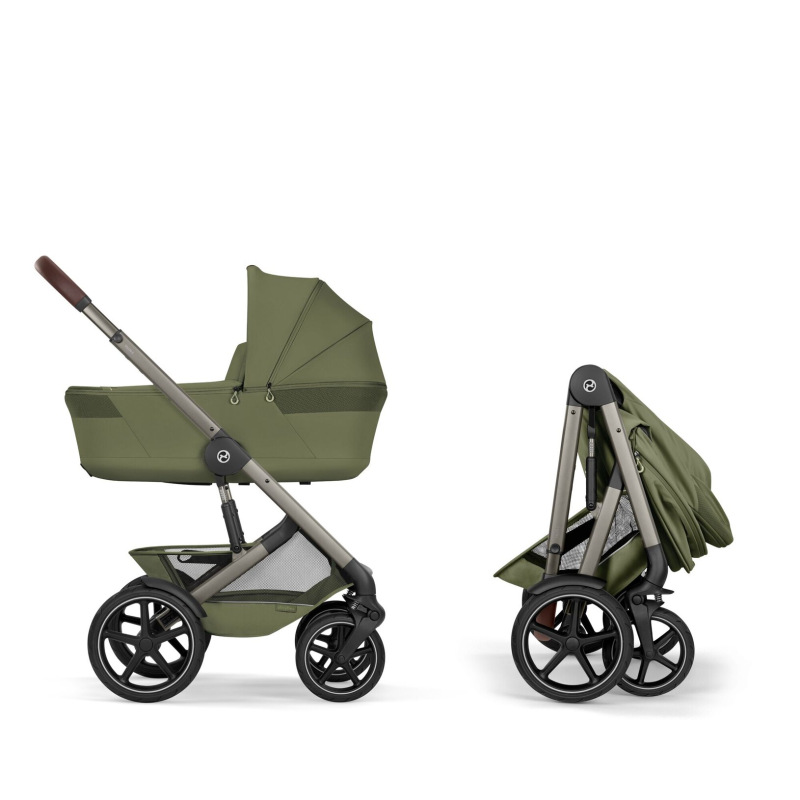 TALOS S LUX BLK 2026 + hlboká skladacia vanička - MOOS GREEN 4
