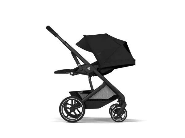 Cybex Balios S LUX + pevná vanička Cot S Lux 2026 - Moon Black 7