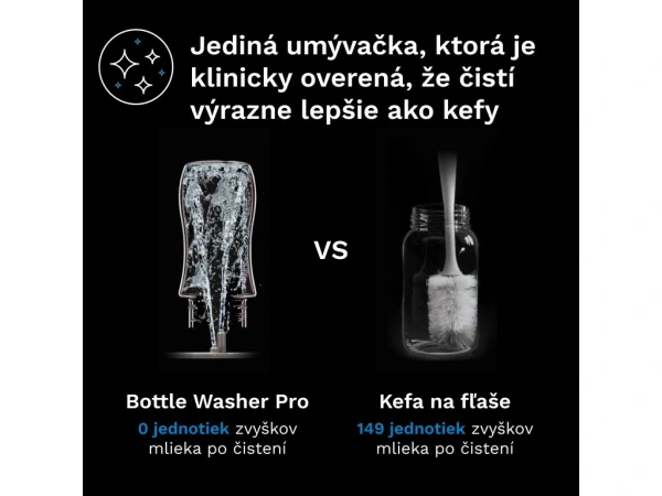 Baby Brezza Bottle Washer Pro All Black - umývačka fliaš 2