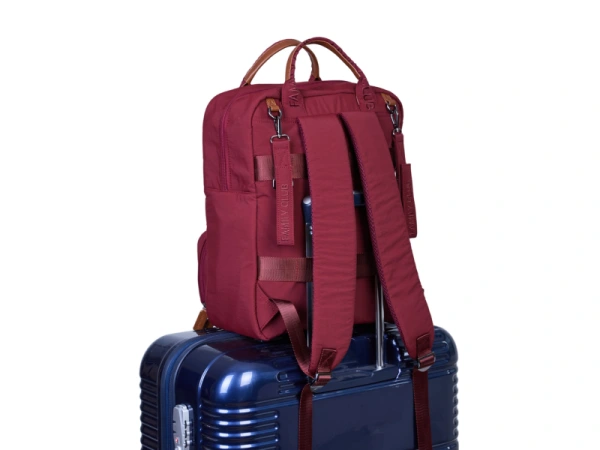 Prebaľovací batoh Family Club Signature Urban Burgundy 8