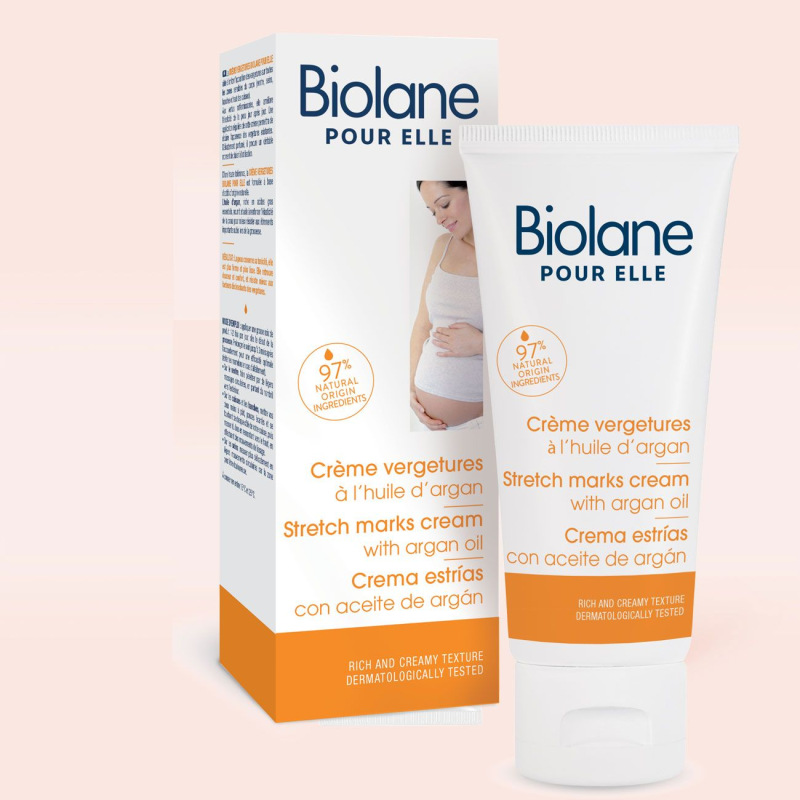 BIOLANE Krém proti striám s arganovým olejom 200ml