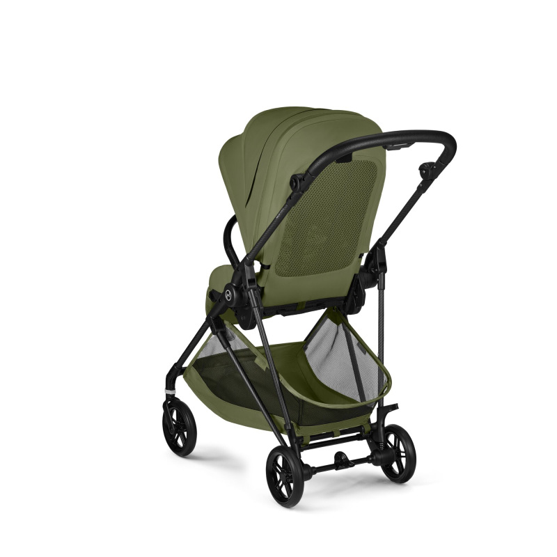 Cybex Melio Carbon 2026 - MOSS GREEN, ľahká bugina 5