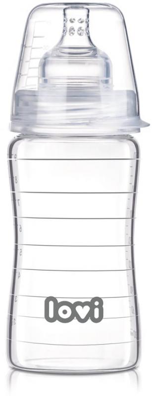 LOVI Fľaša Diamond Pure sklo 250ml