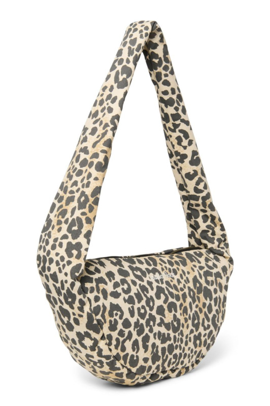 STUDIO NOOS - Soft Cotton Mini Cross Body Bag | Leopard 2