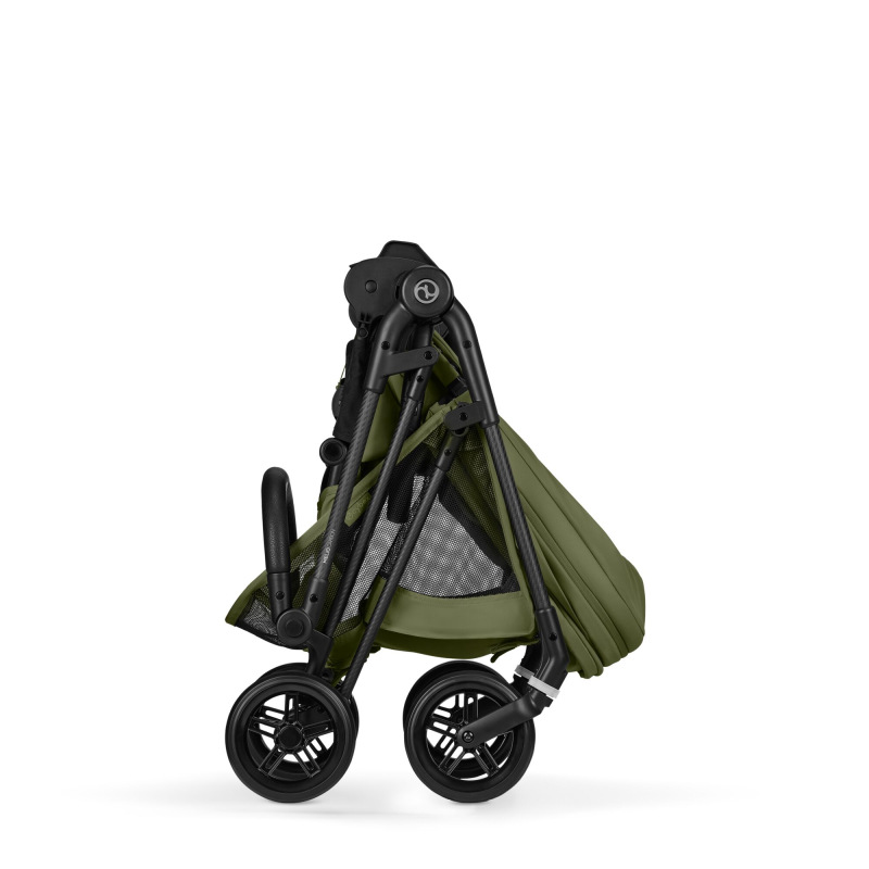 Cybex Melio Carbon 2026 - MOSS GREEN, ľahká bugina 11