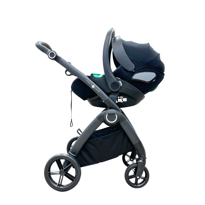 Cozy N Safe AVALON i-Size 360° autosedačka vr. ISOFIX bázy, Black/Grey 2025 12