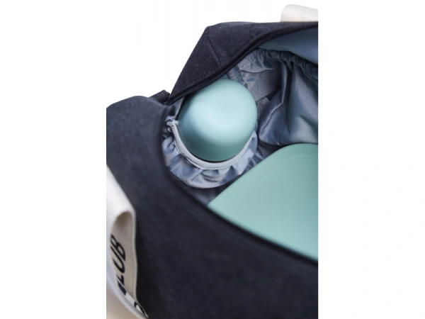 Prebaľovacia taška Mommy Club Signature Canvas Black 12