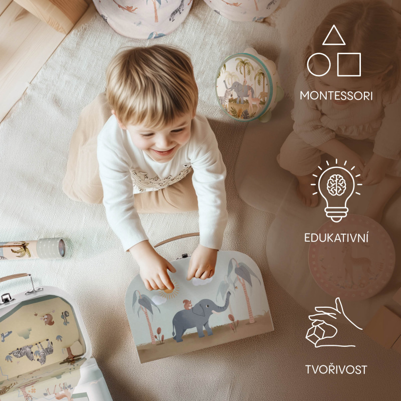 Detský kufrík sada 2ks 1