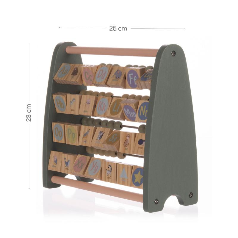 Drevené obojstranné počítadlo 3