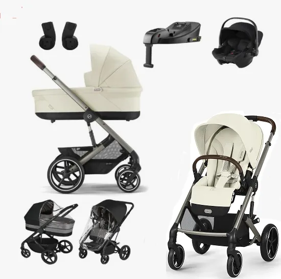 CYBEX BALIOS S Lux 2024 XL SET SEASHELL BEIGE + AUTOSEDAČKA BABY SAFE CORE