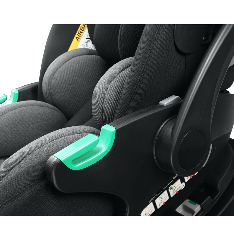 Cozy N Safe AVALON i-Size 360° autosedačka vr. ISOFIX bázy, Black/Grey 2025 11