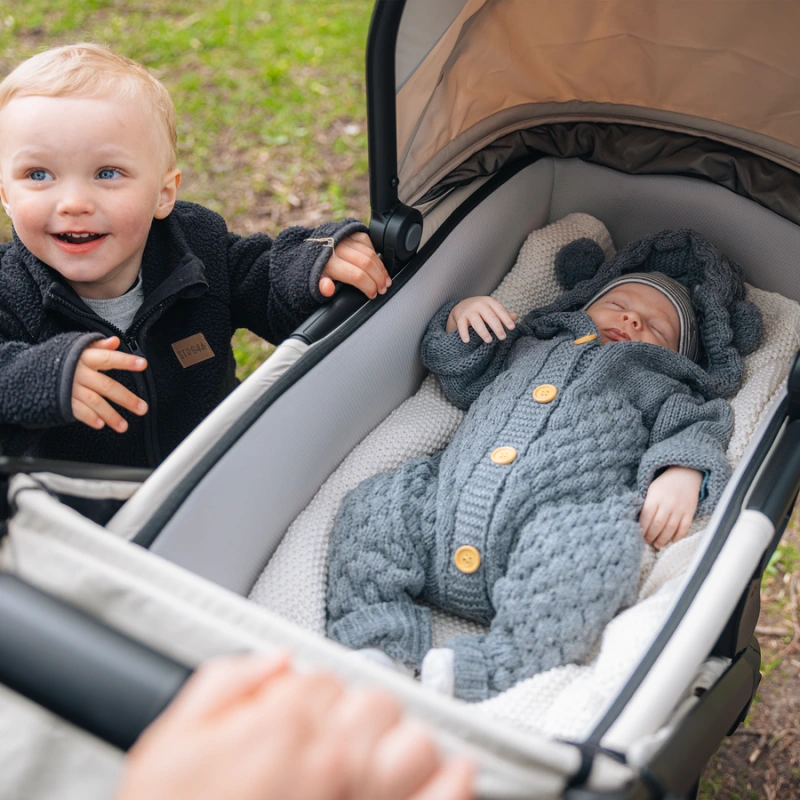 THULE Spring 2 kompaktný športový kočík – Soft Beige 5