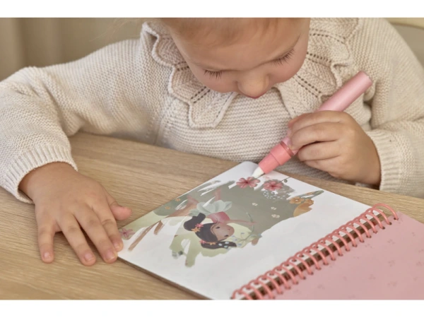 Kníha kúzlenia s vodou Rosa Fairy Garden 9