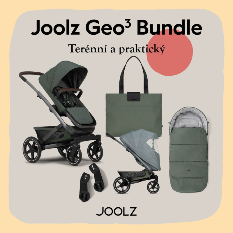JOOLZ | Geo3 kompletný set | Forest green + Darčeky