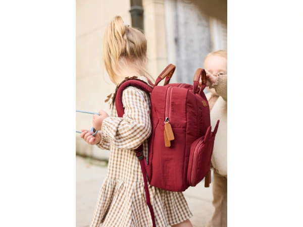 Detský batoh Mini Club Signature Burgundy 9