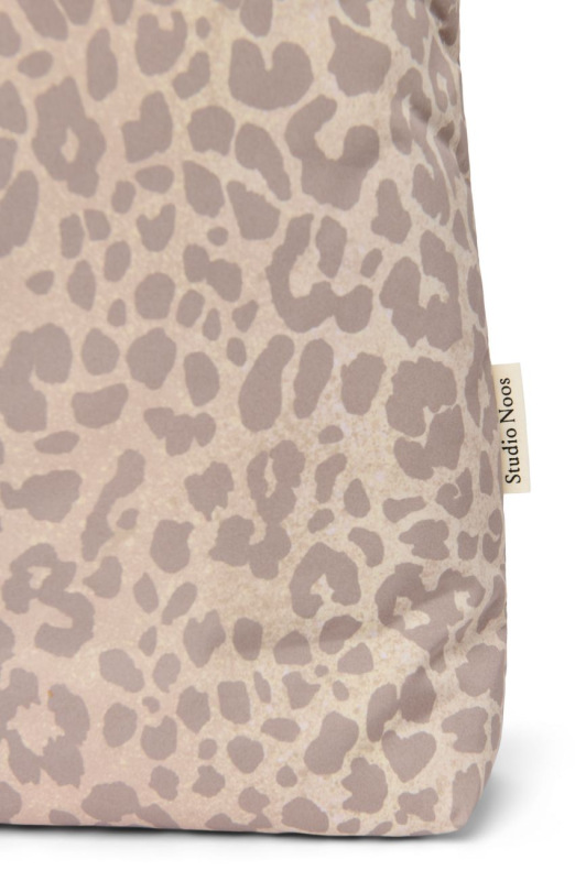STUDIO NOOS - Puffy MOM BAG - prebaľovacia taška | Cream Leopard 3