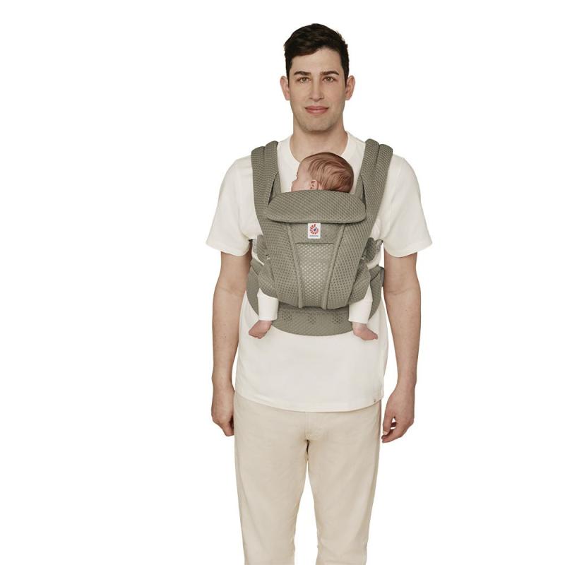 ERGOBABY | OMNI DELUXE Mesh - Soft Olive 4