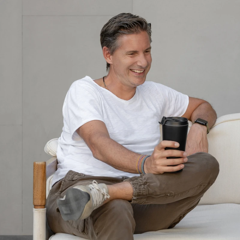 Citron Cestovný termohrnček 420 ml - Black 1